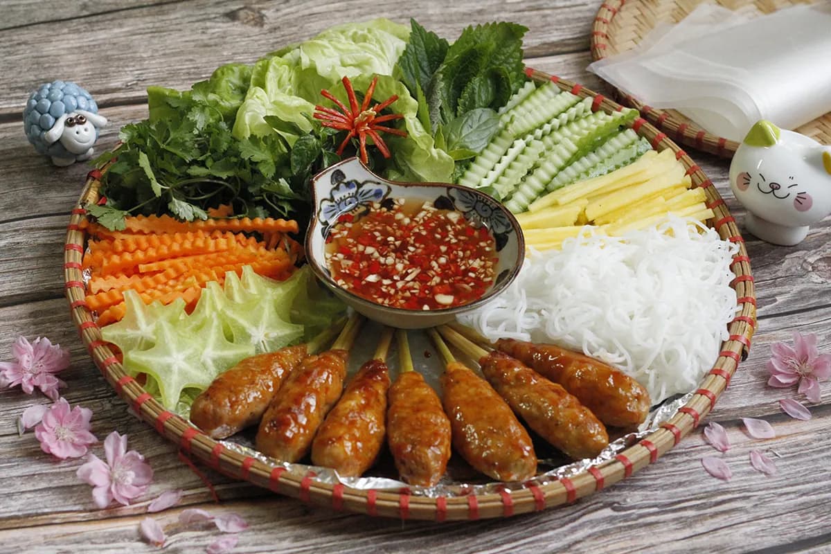 Nem lụi cuốn sả