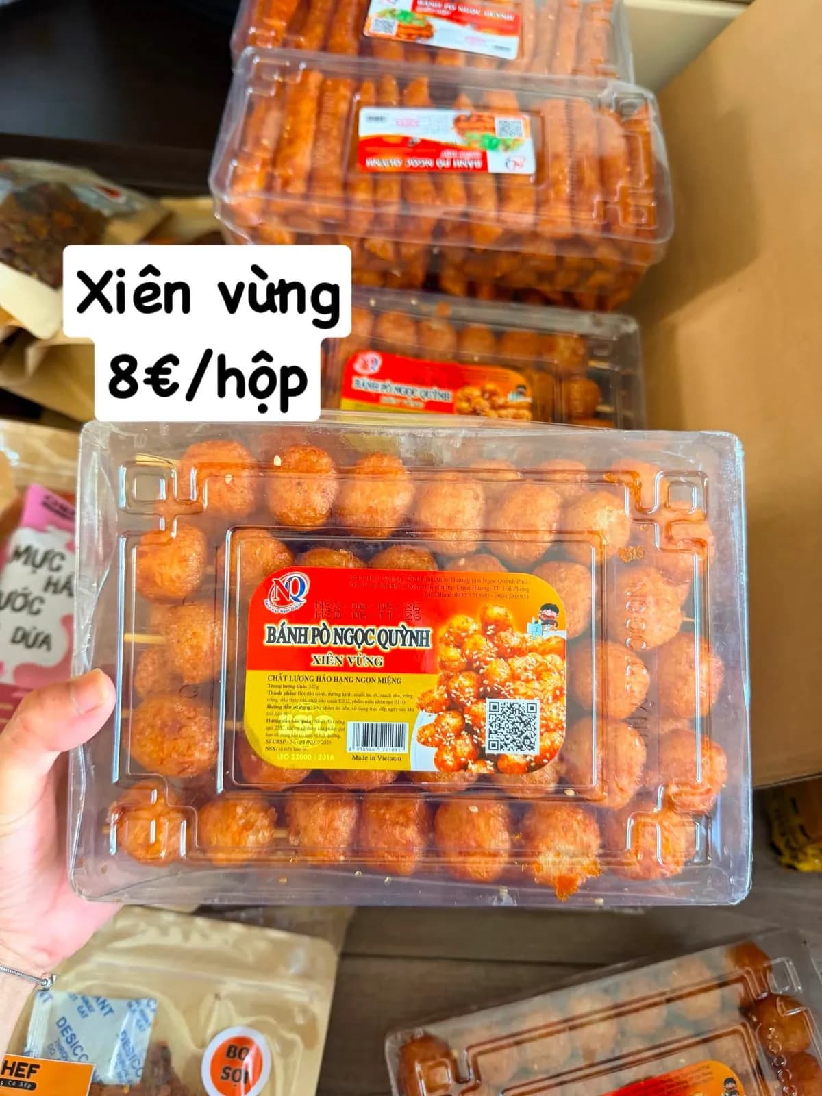 Xiên vừng (hộp)