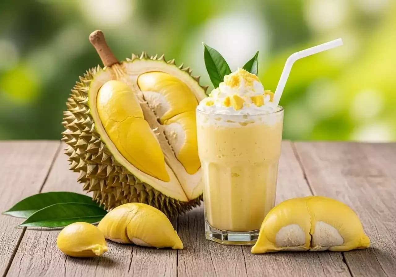 Sinh tố sầu riêng 1