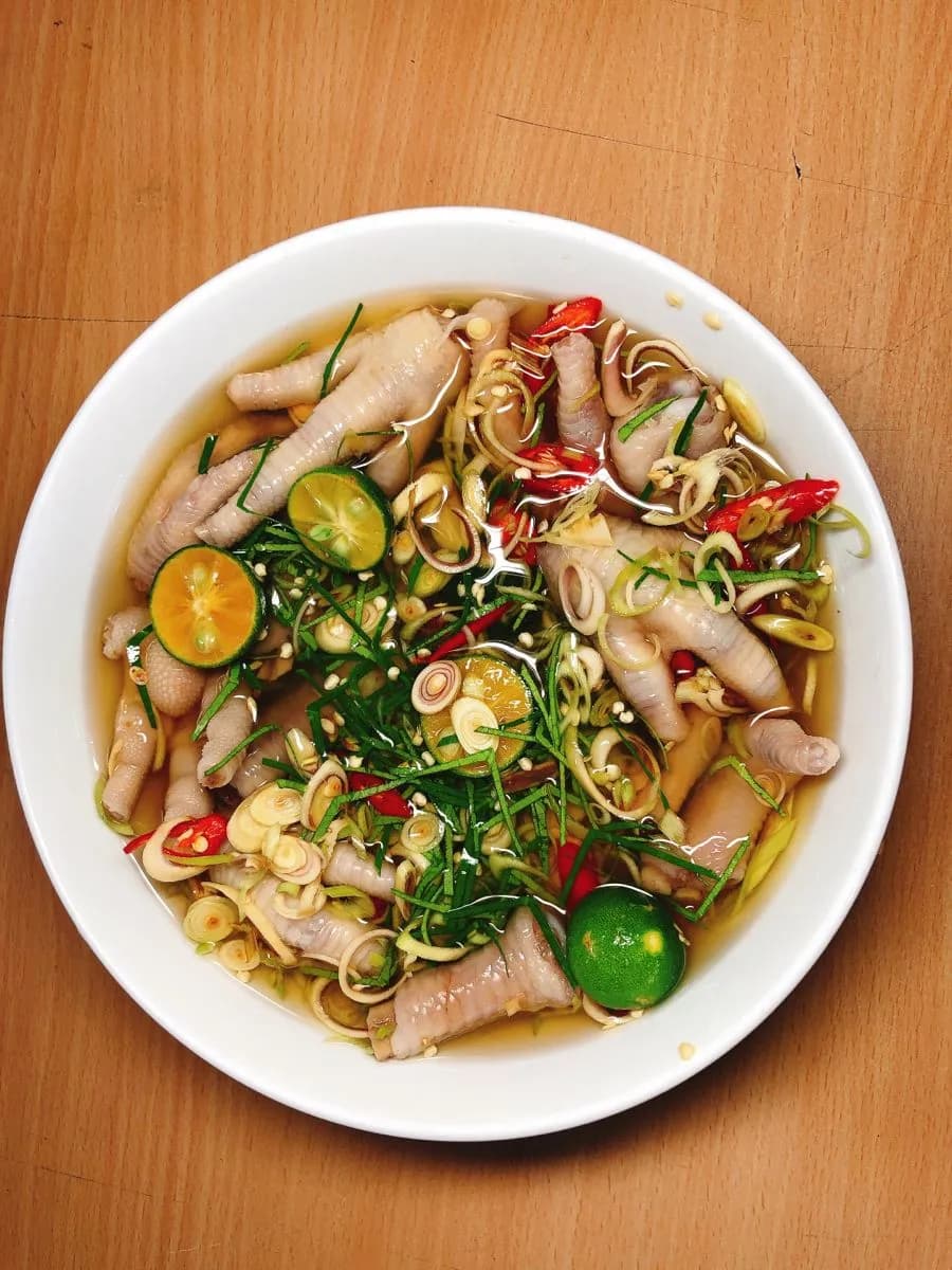 Chân gà sả tắc 1
