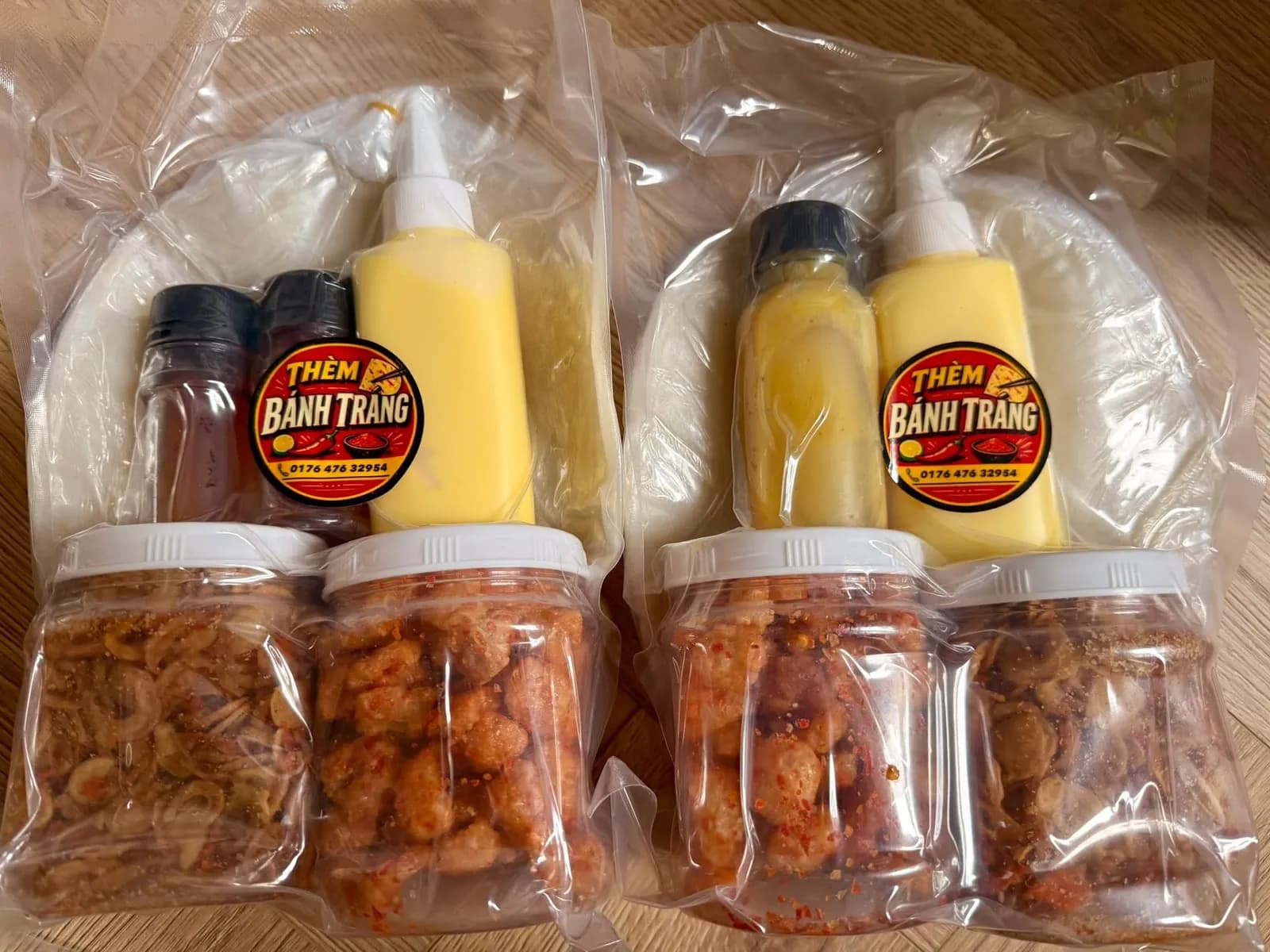 Set bánh tráng cuộn phơi sương 600g