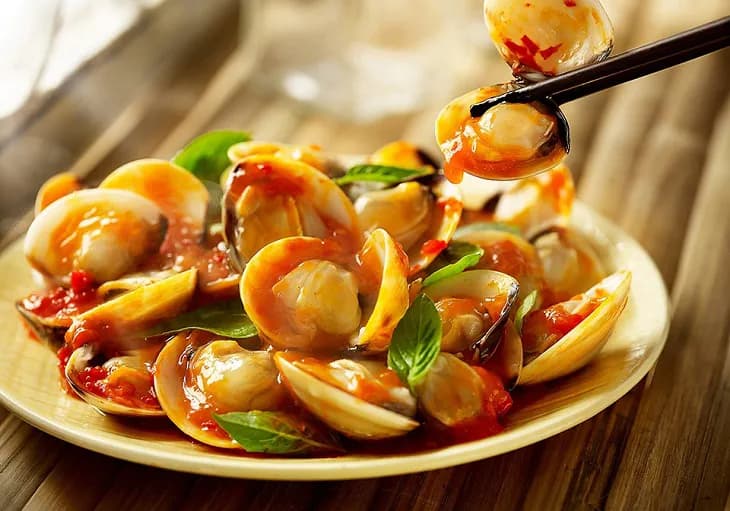 Ngao xào sả ớt (ab)