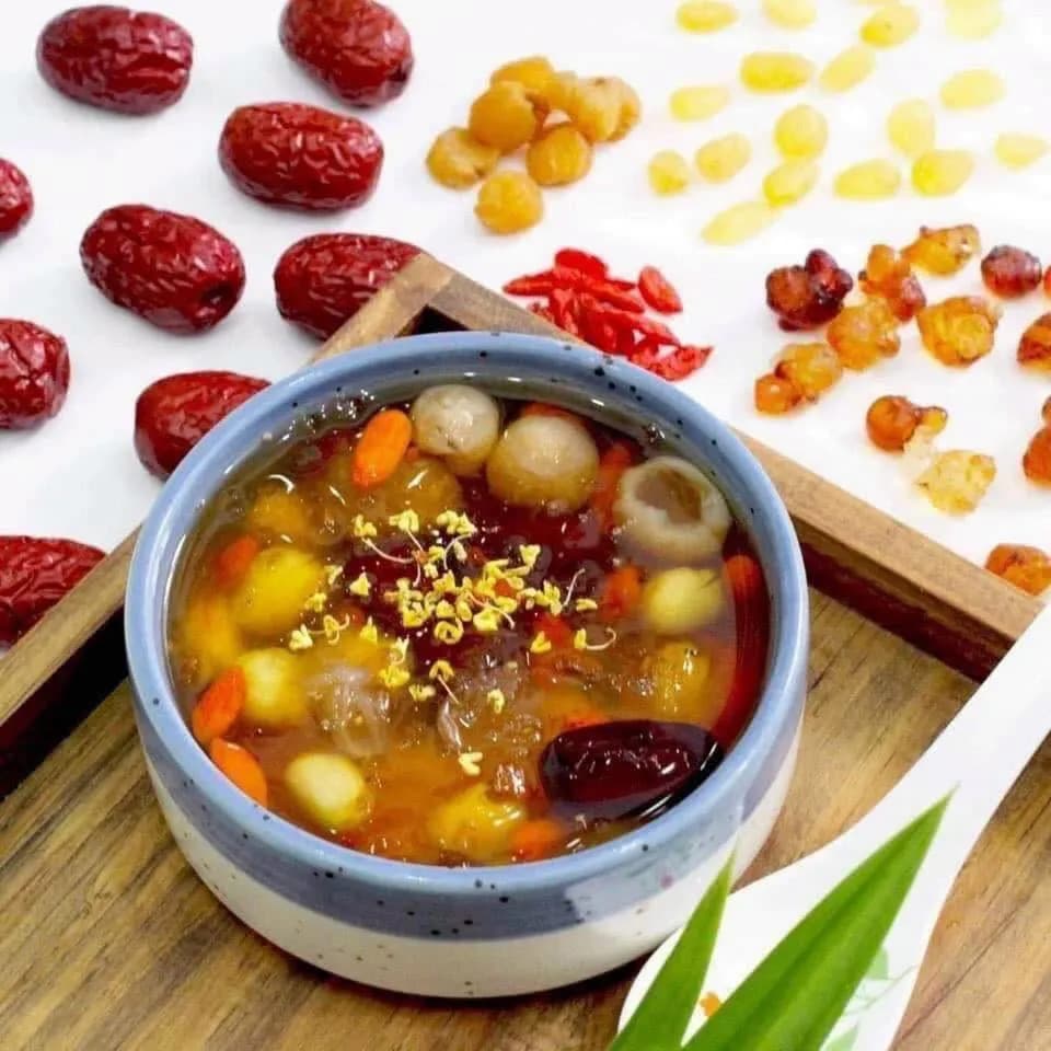 Set chè dưỡng nhan