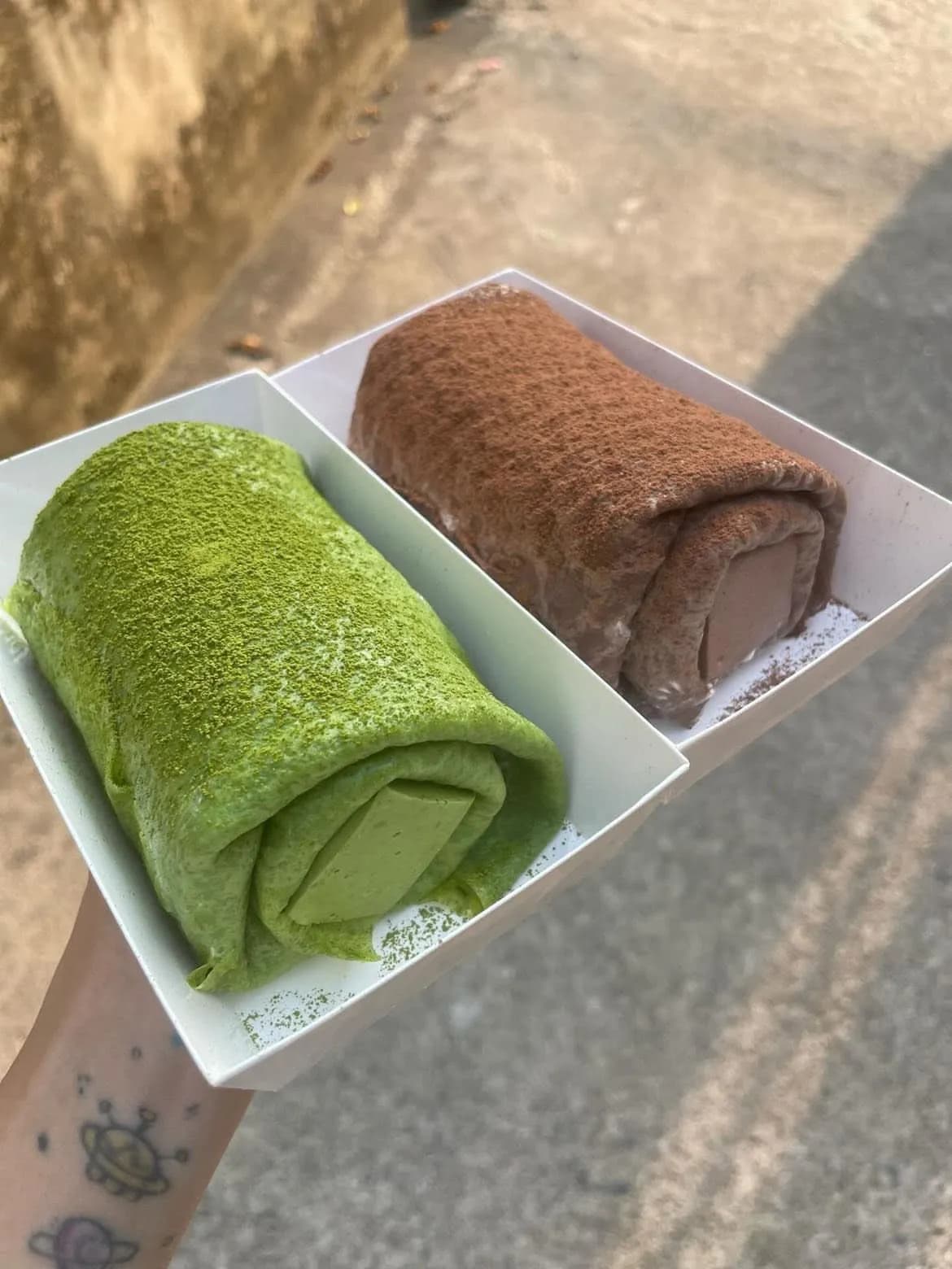 Crepes pudding (matcha / cacao) – mềm mịn tan miệng 1