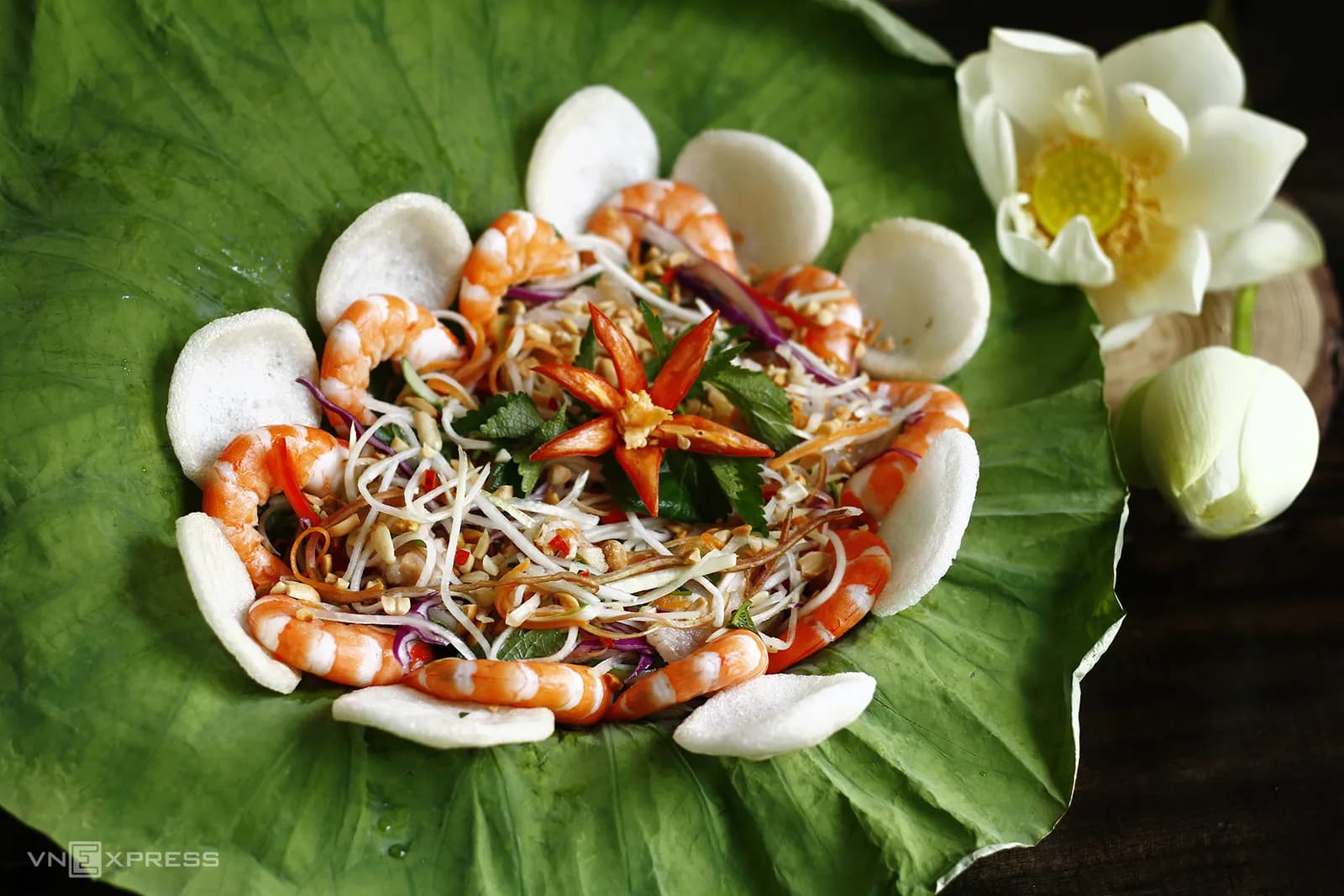 Nộm đu đủ tôm
