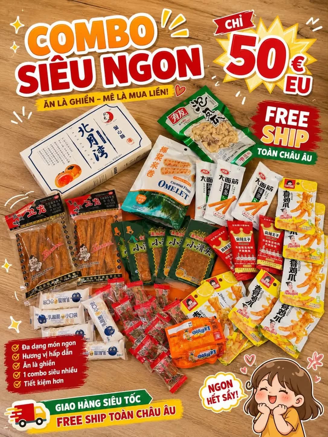 Combo 5 ( khoảng 45 items )