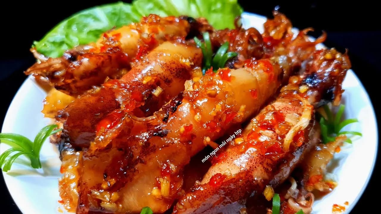 Mực trứng chiên mắm (ab)