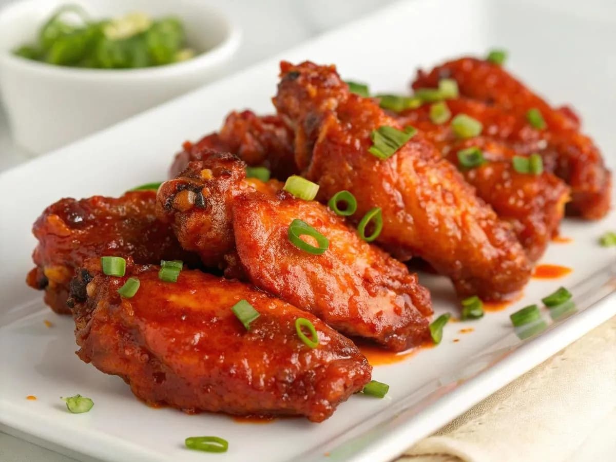 Cánh gà chiên sốt cay 1