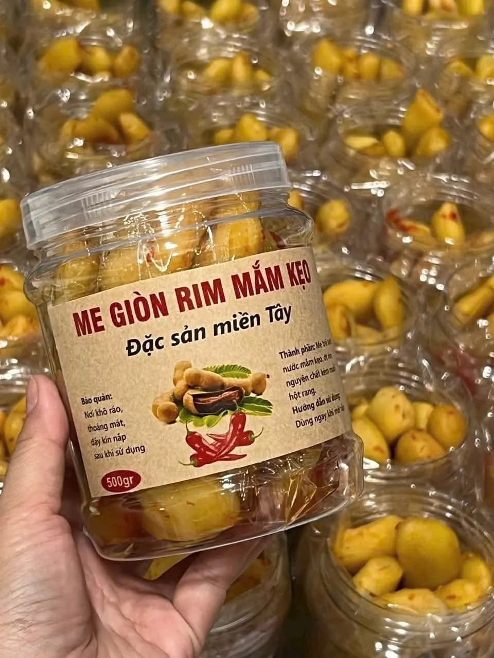 Me giòn rim mắm kẹo