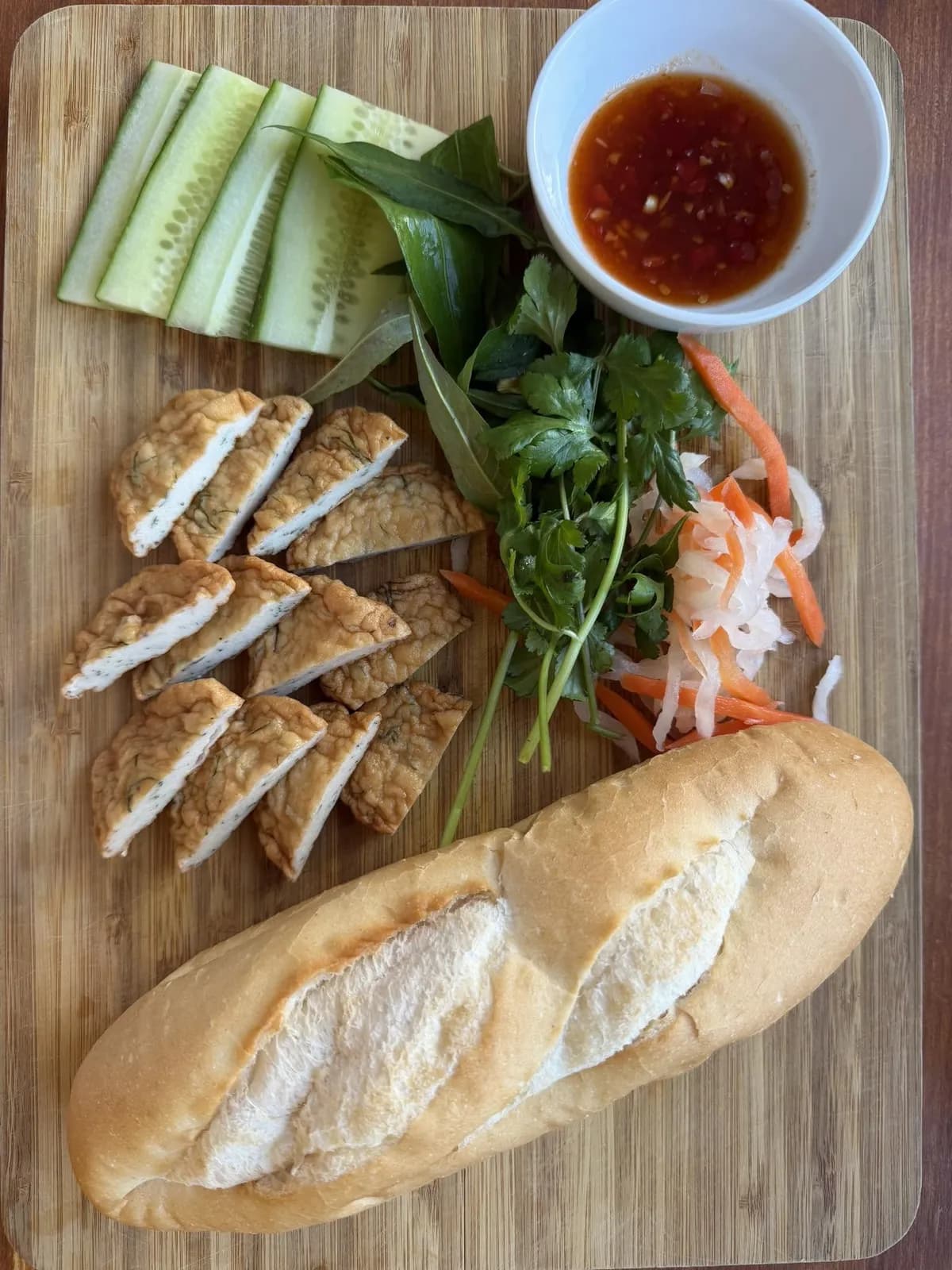 Bánh mì chả cá