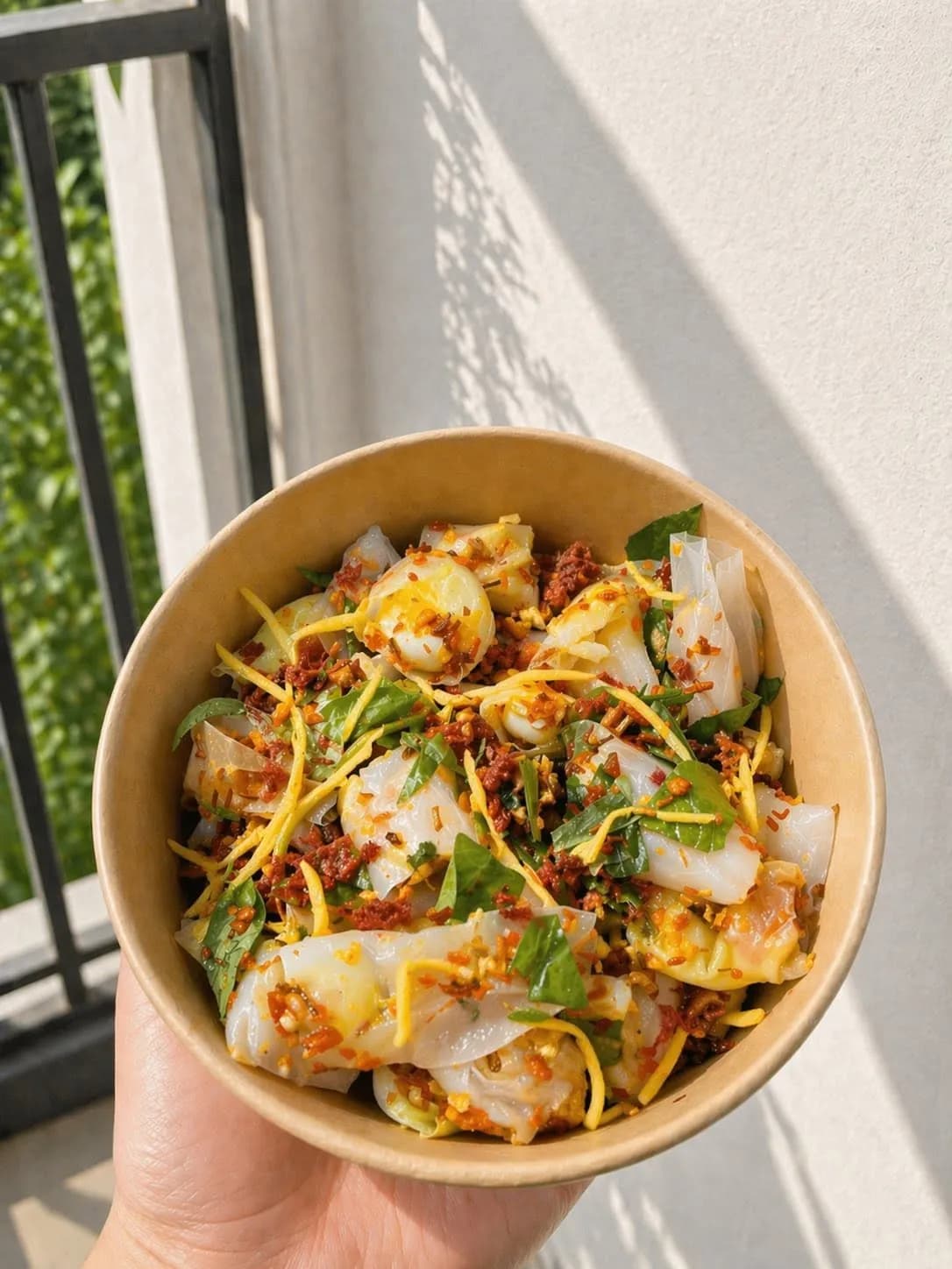 Bánh Tráng Cuộn Trộn