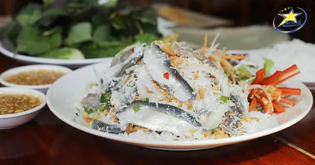 Gỏi cá trích nhỏ