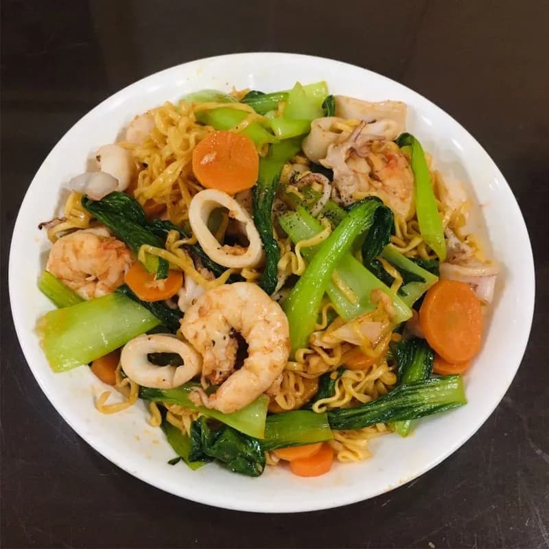 Mỳ xào hải sản 1