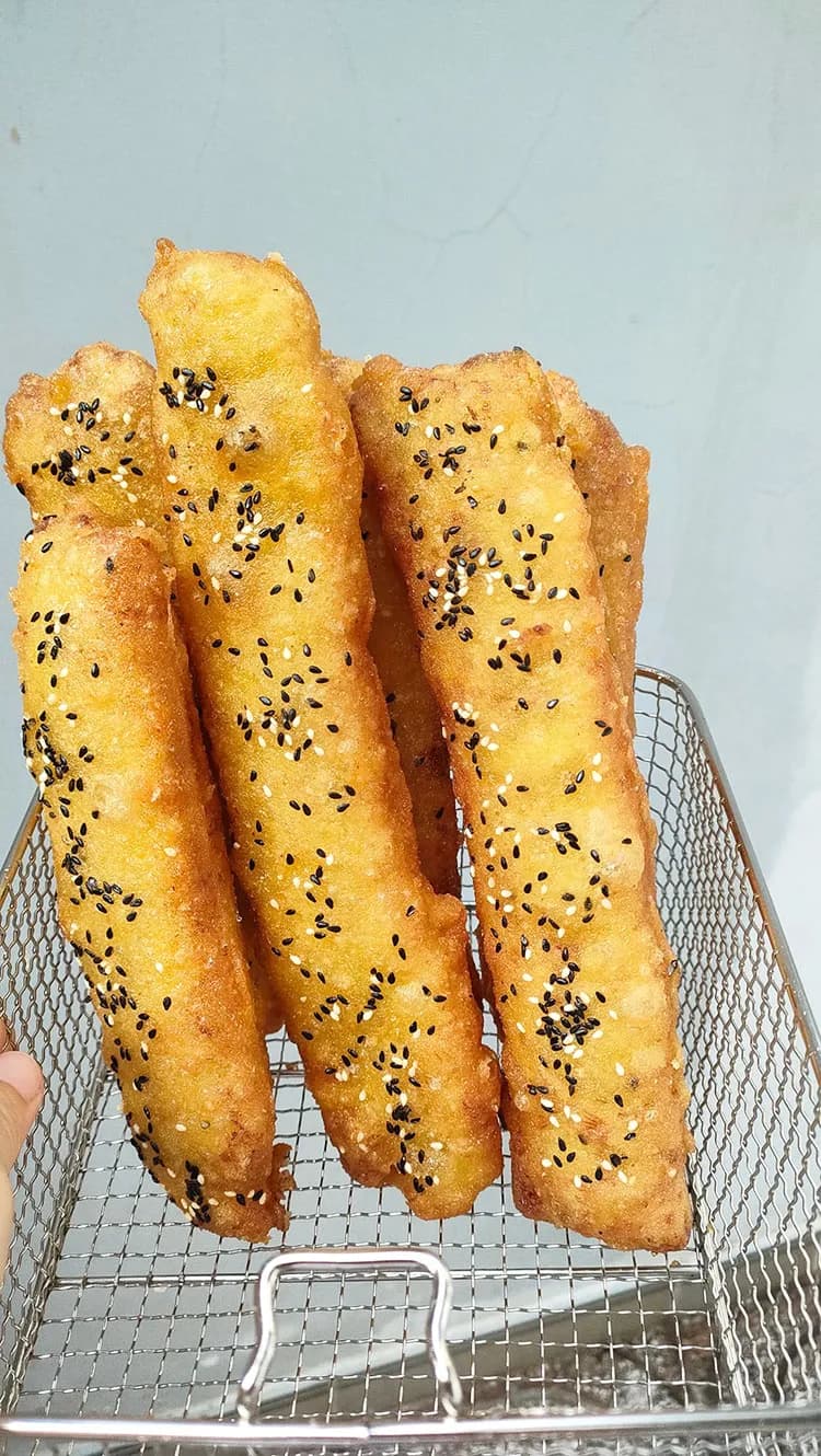 Chuối chiên 1