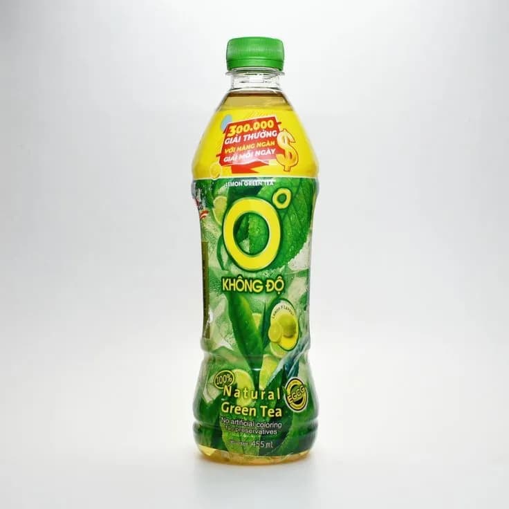Trà xanh không độ (chai) 1