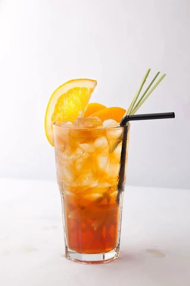 Trà đào cam sả 1