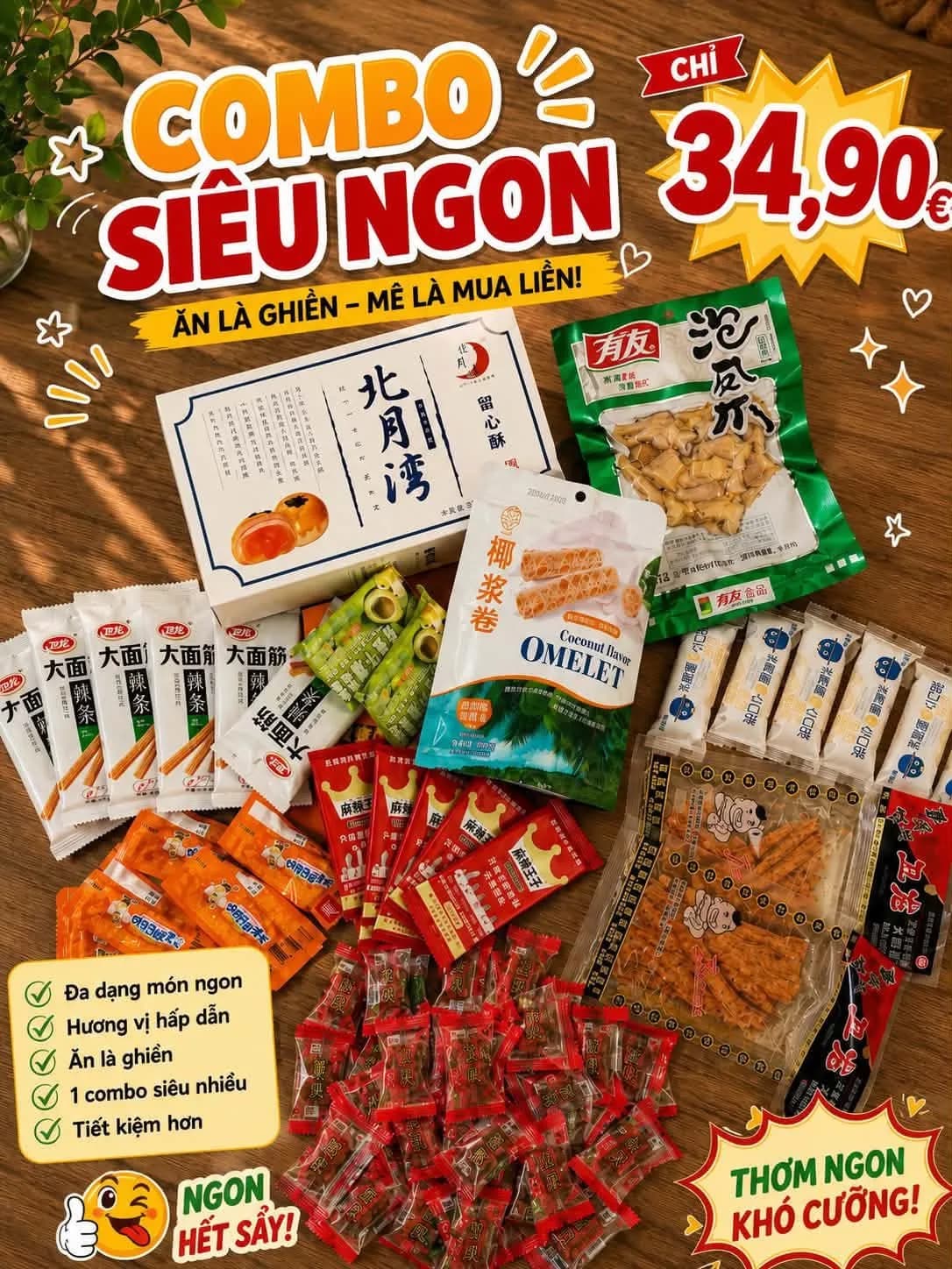 Combo 3 ( khoảng 43 items)