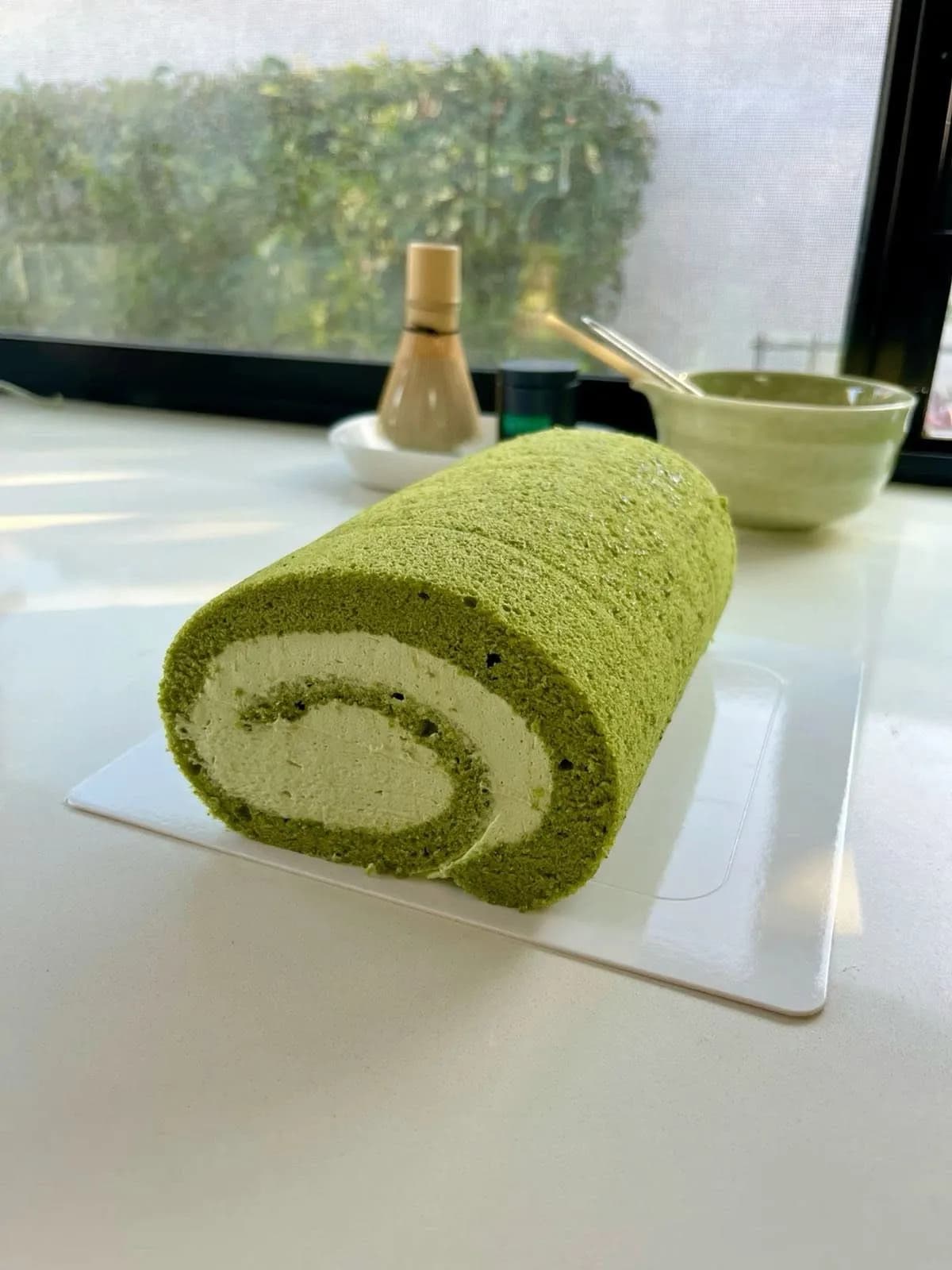 Matcha roll