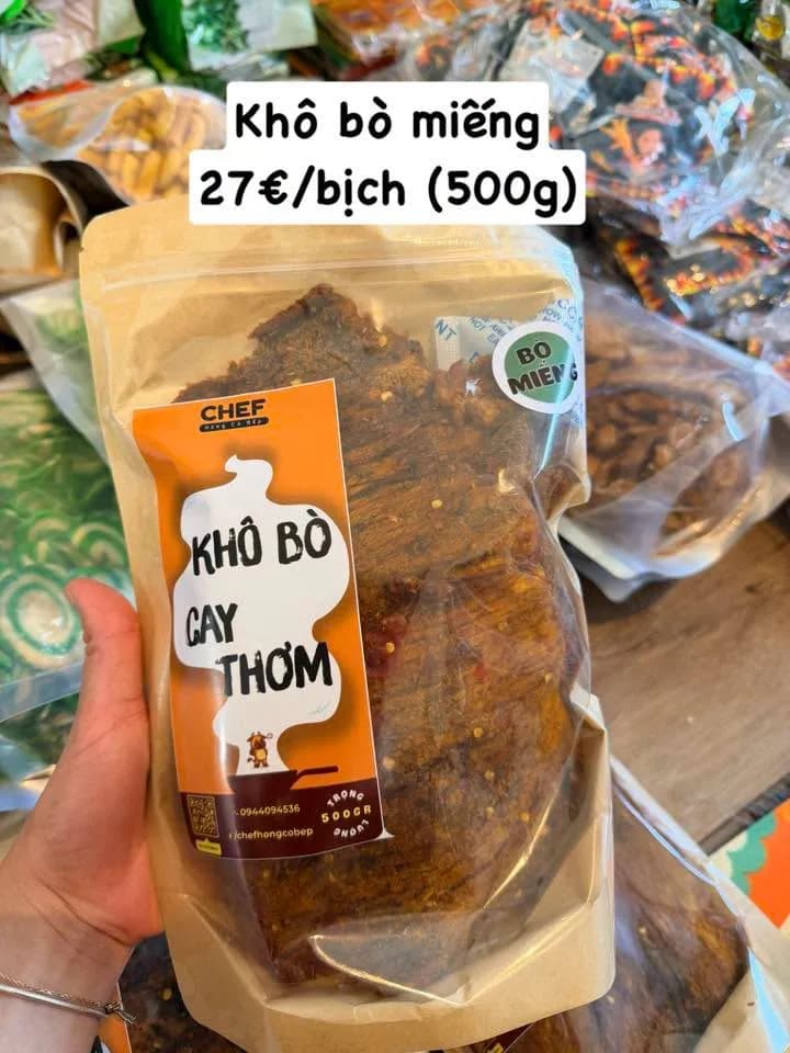 Khô bò miếng (500gr) 1