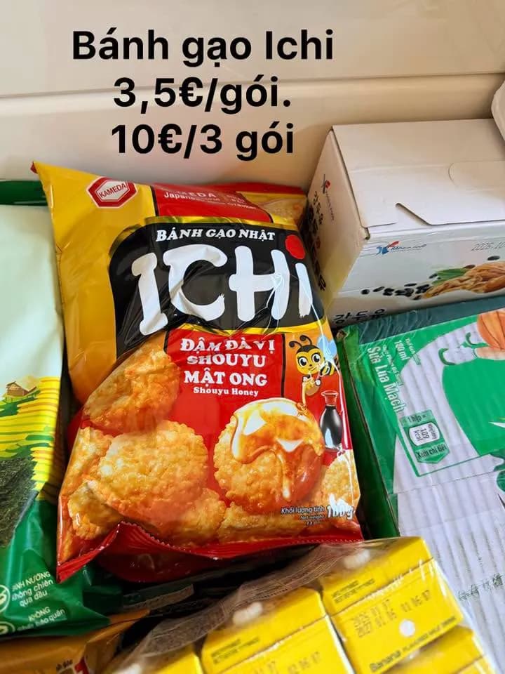 Bánh gạo gói (3 gói) 1