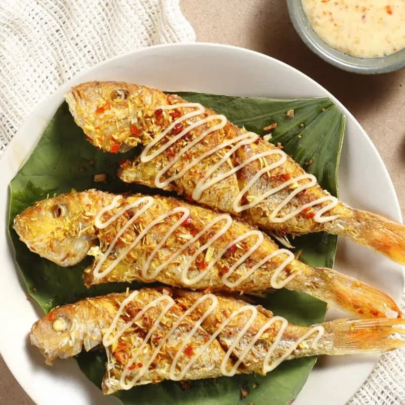 Cá chiên sả ớt 1