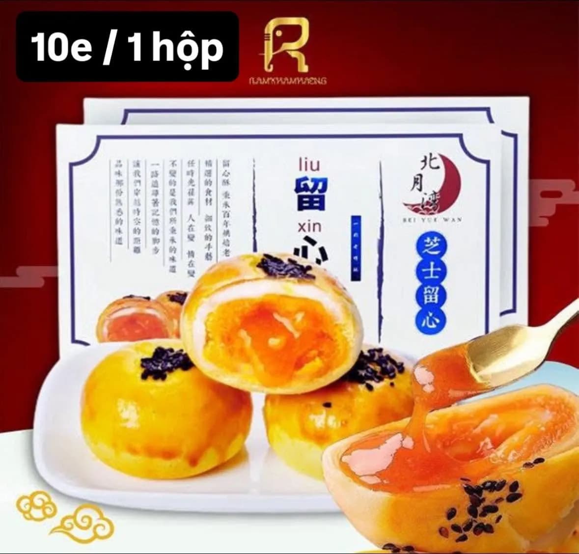 Bánh kim sa trứng muối (hộp)