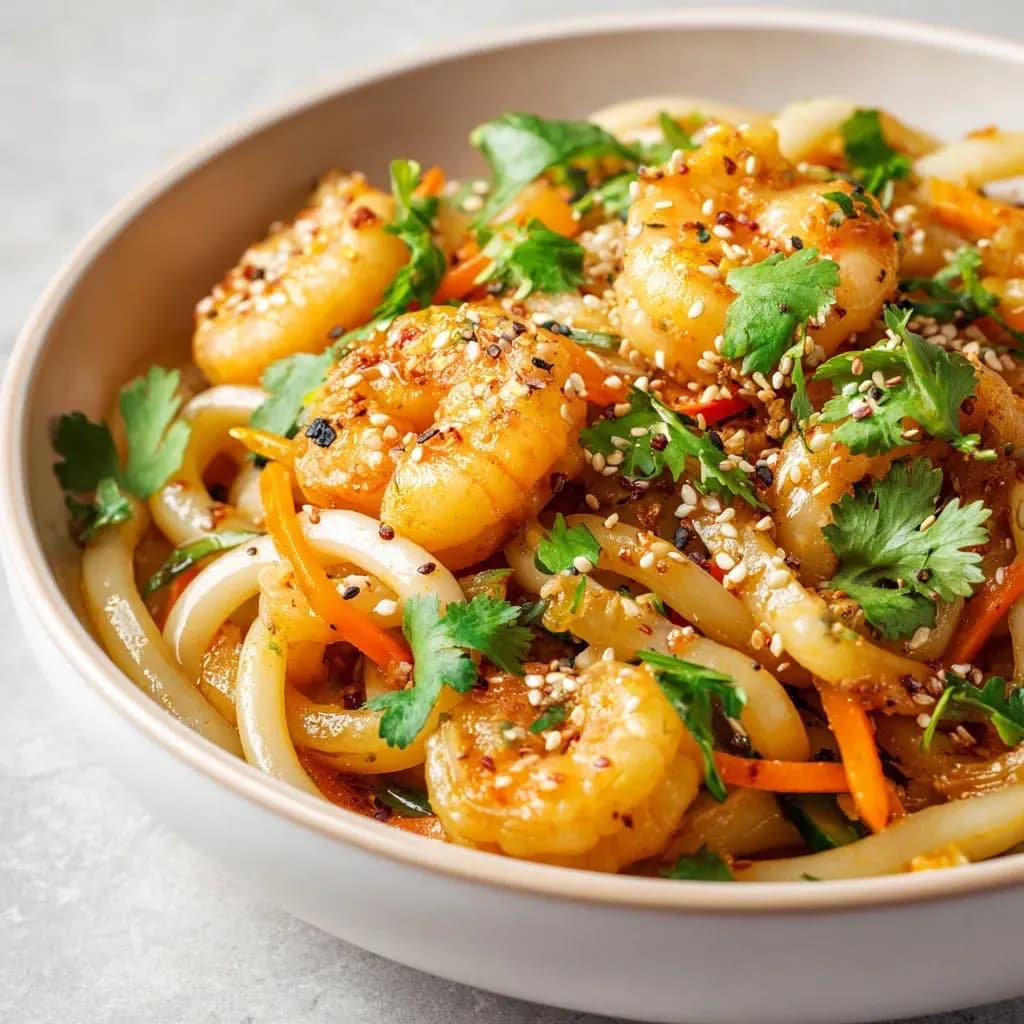 Mì udon tôm 1
