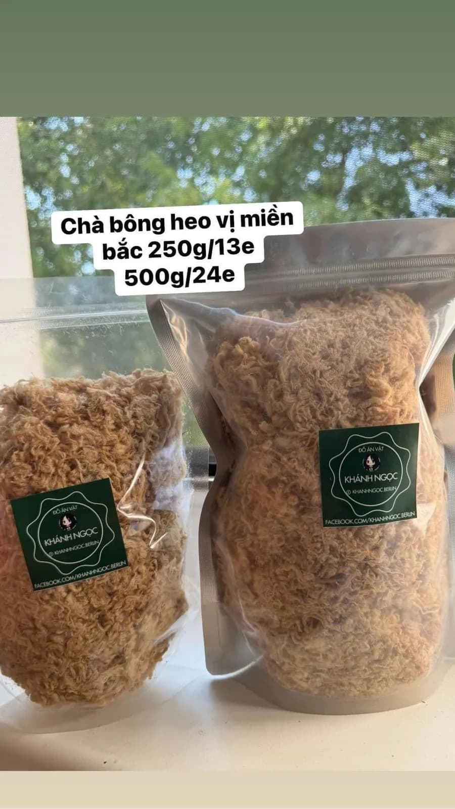 Chà bông heo vị miền Bắc (500gr) 1