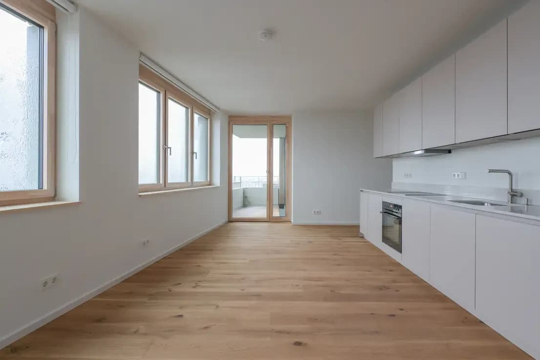 NEUBAU für Familien - 4 Zimmer-Wohnung mit Balkon, Einbauküche und Duschbad 1
