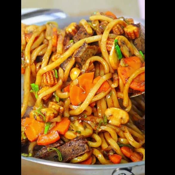 Udon Bò chay