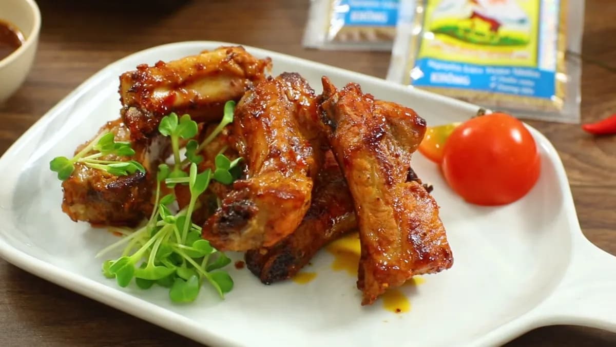 Sườn non nướng 1