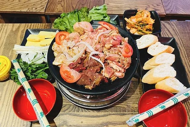 Nướng vĩ (2 người) 1