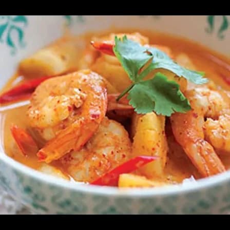 Tôm Cà Ri Đỏ 1