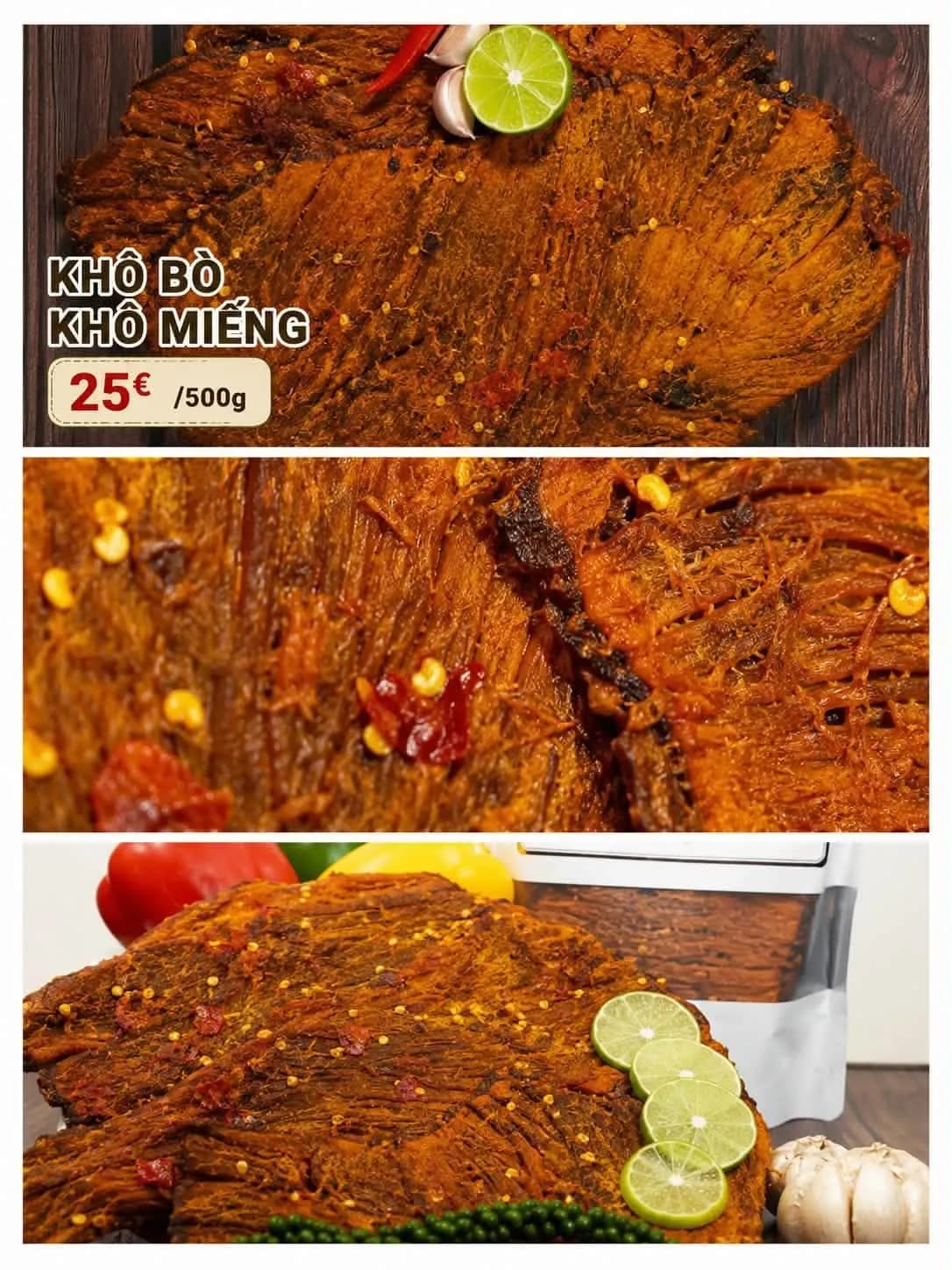 Bò khô xé sợi (500g)