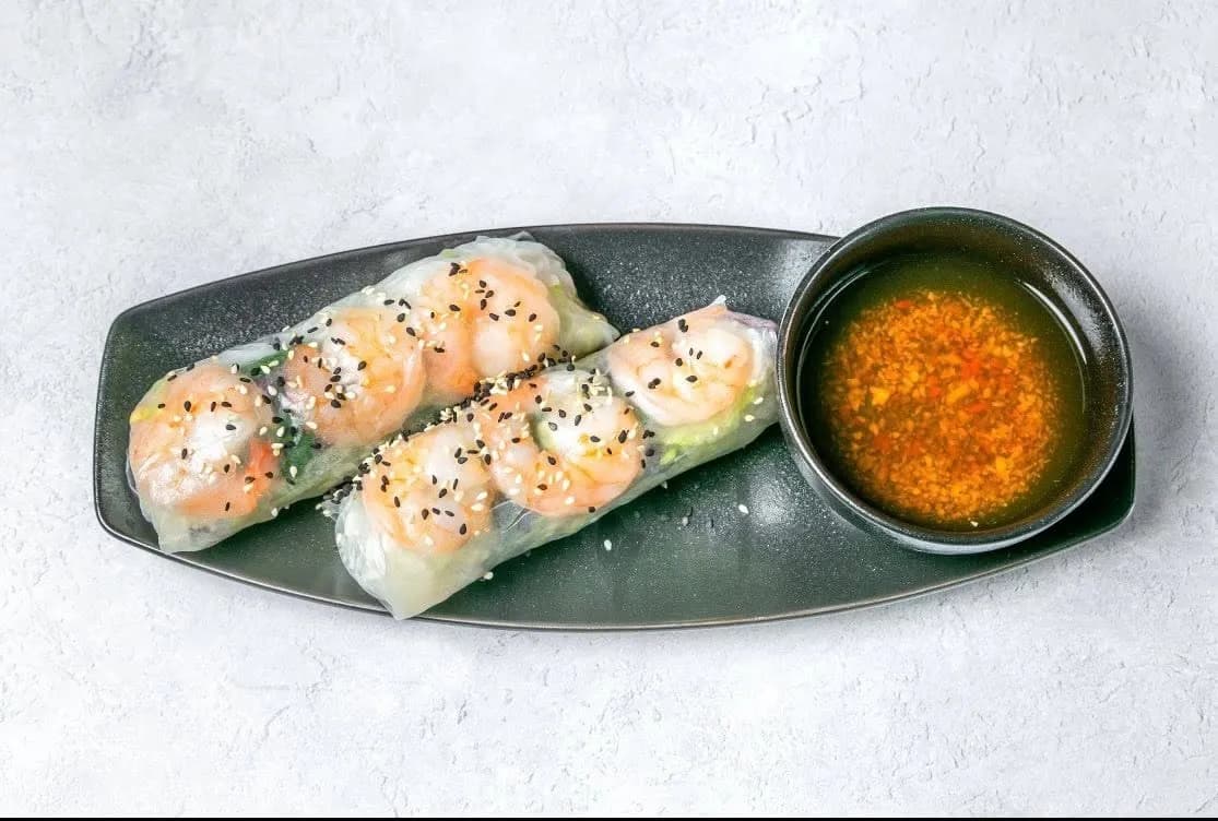 Gỏi cuốn tôm 1