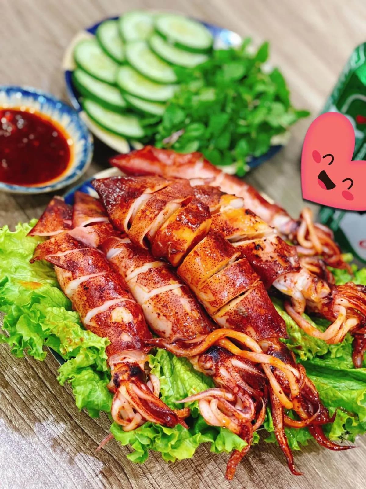 Mực trứng nướng sate (ab)