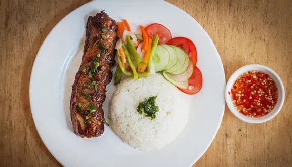 Cơm tấm sườn non 1