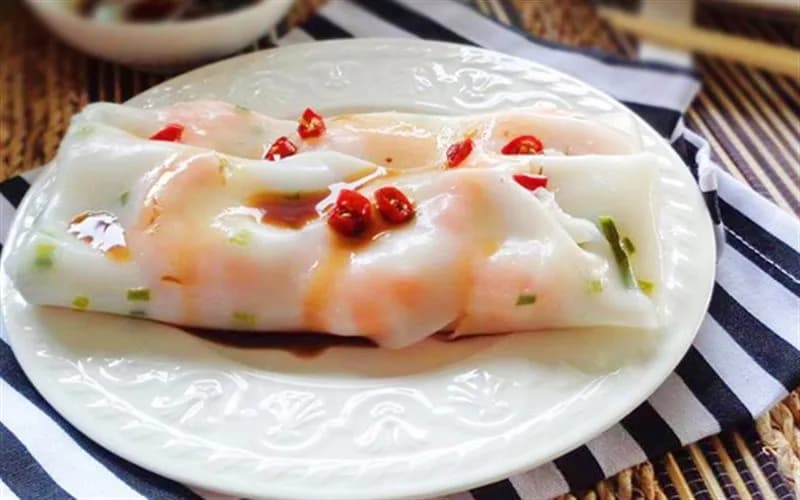 Bánh cuốn tôm Đài Loan
