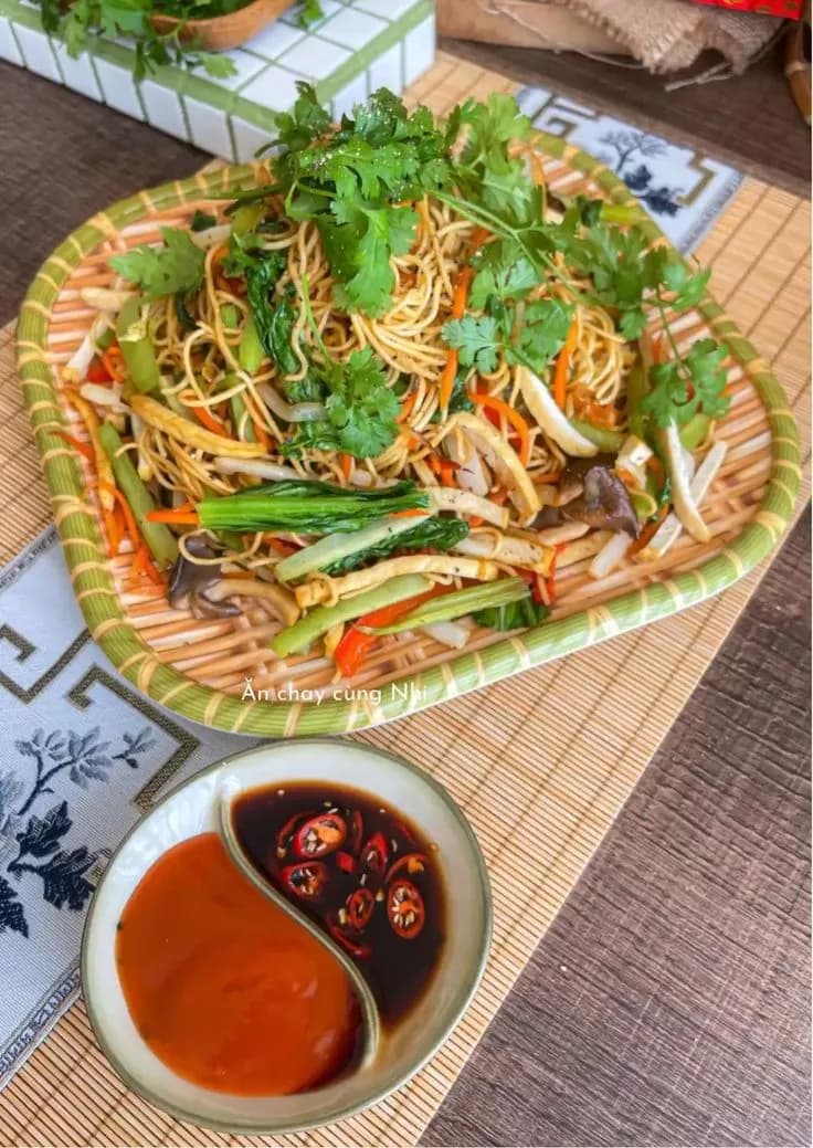 Mỳ xào cải ngọt 1