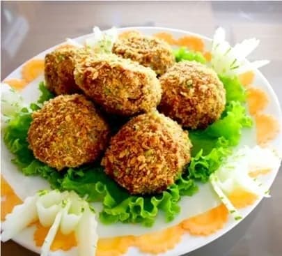 Chả cá chiên xù