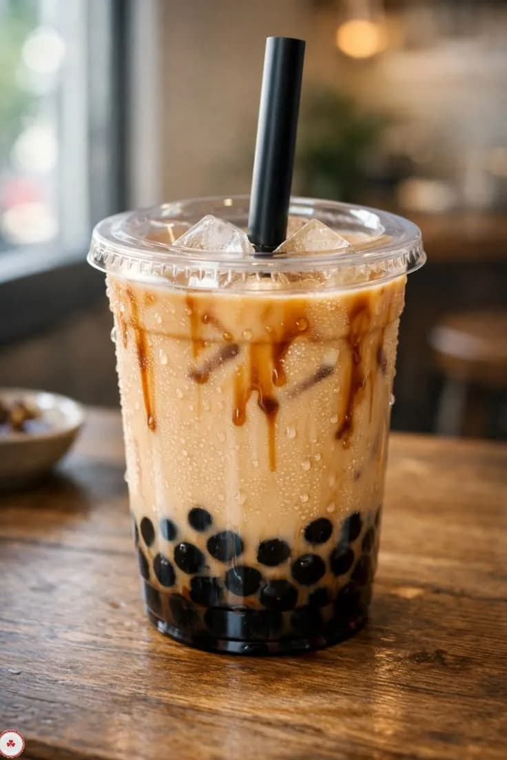 Trà sữa truyền thống chân trâu