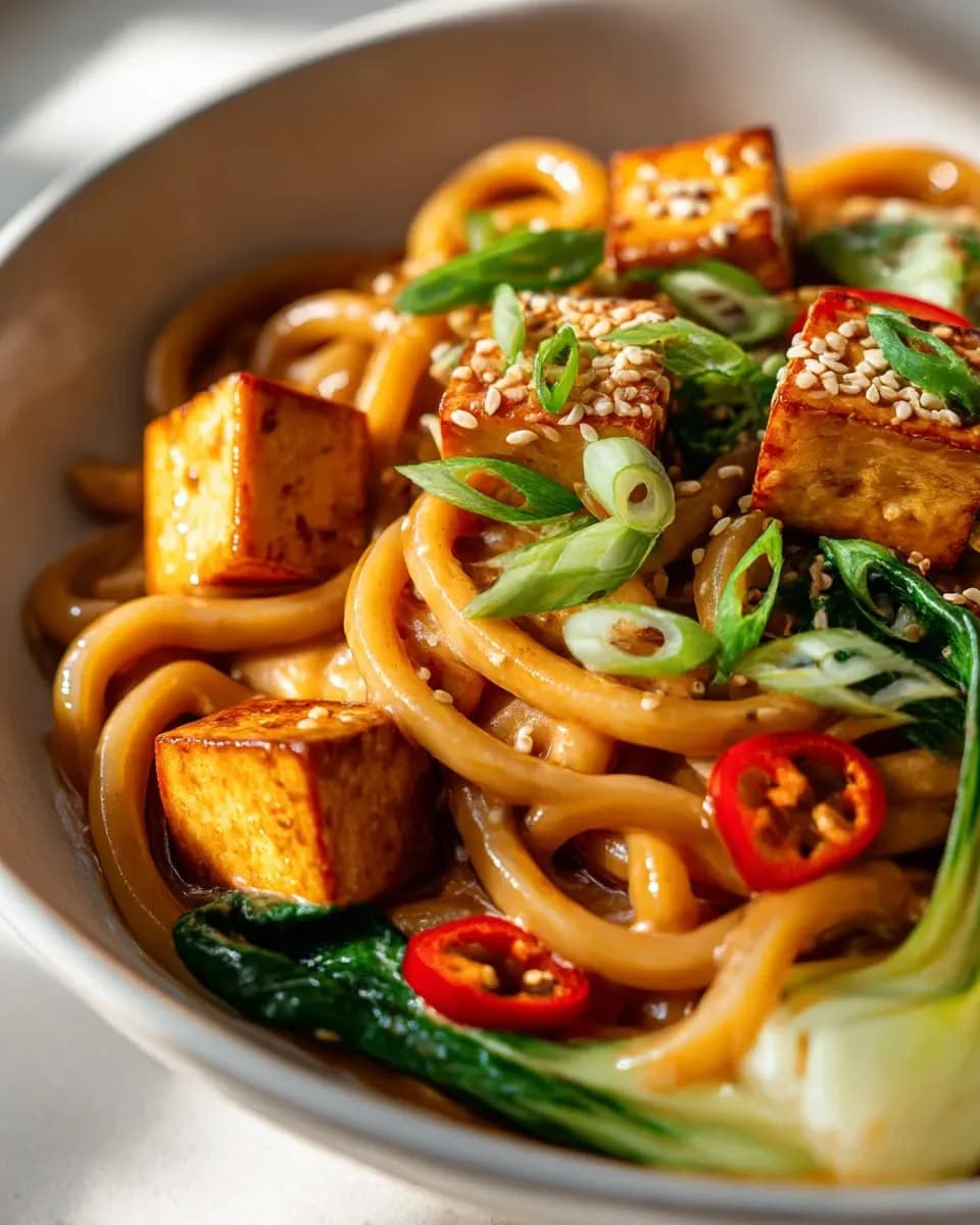 Mì udon tofu 1