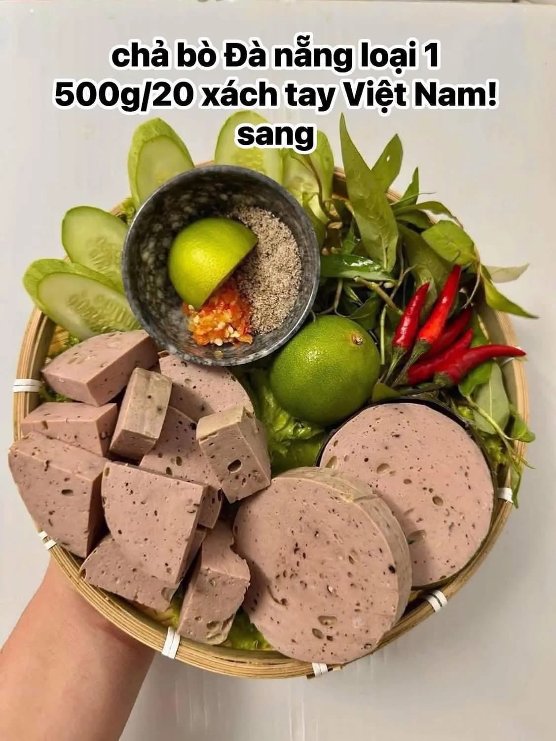 Chả bò Đà Nẵng (500gr)