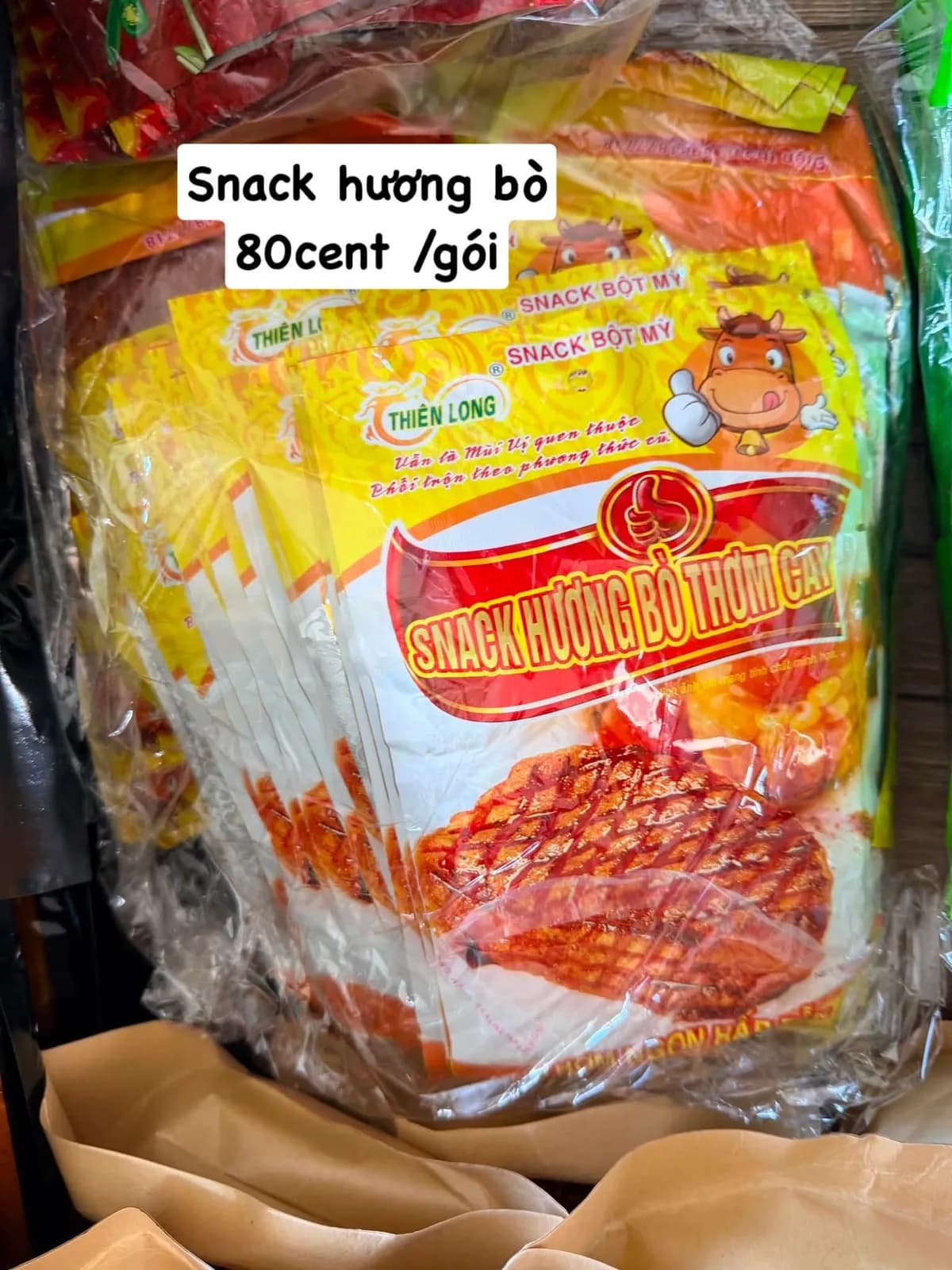 Snack hương bò (gói) 1