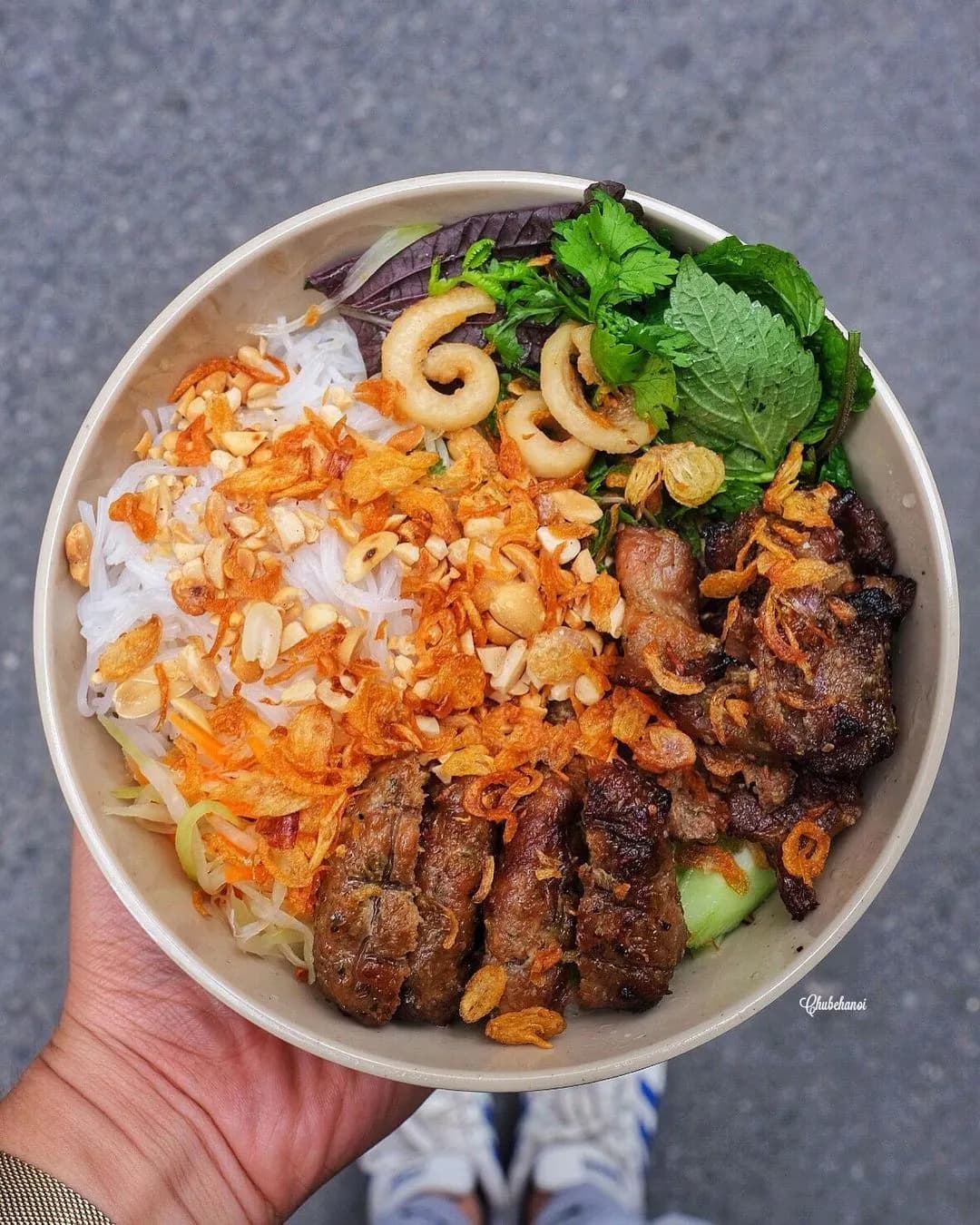 Bún ngan nướng 1