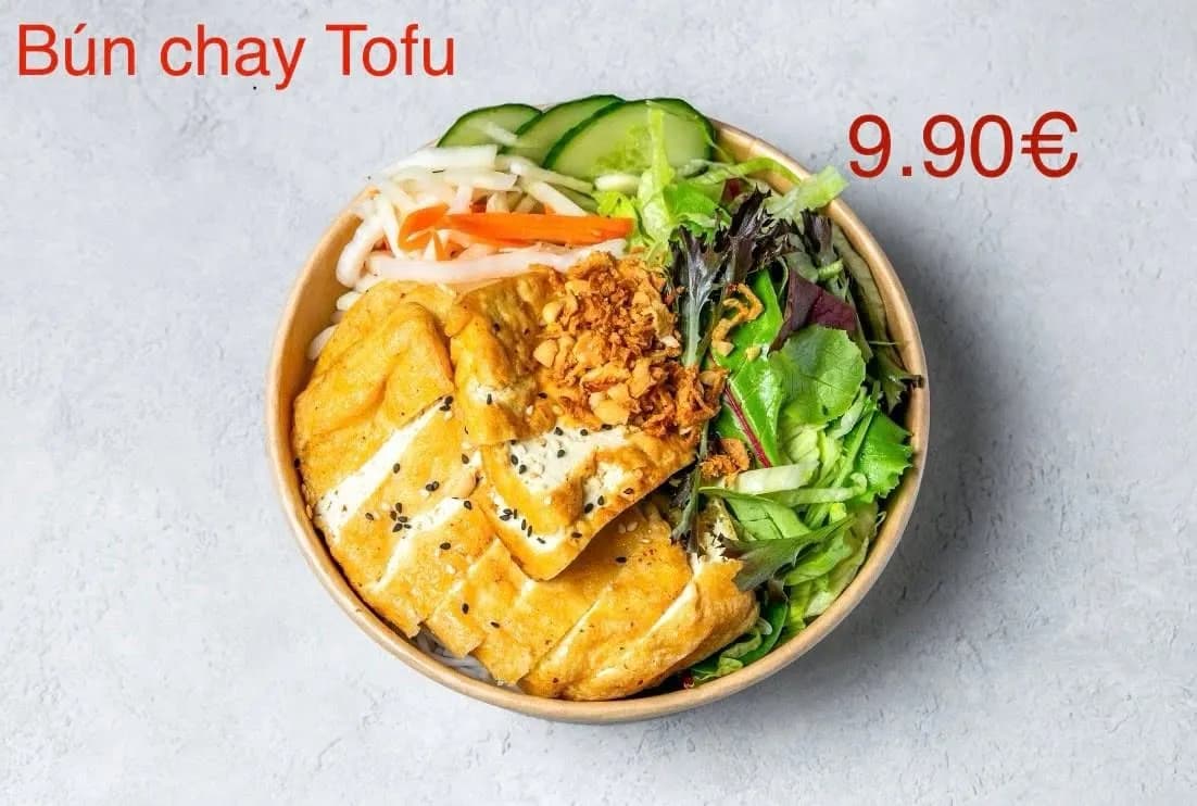Bún chay Tofu