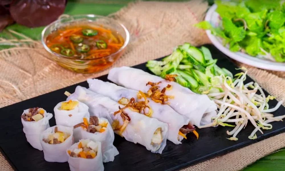 Bánh cuốn chay (vegan) 1
