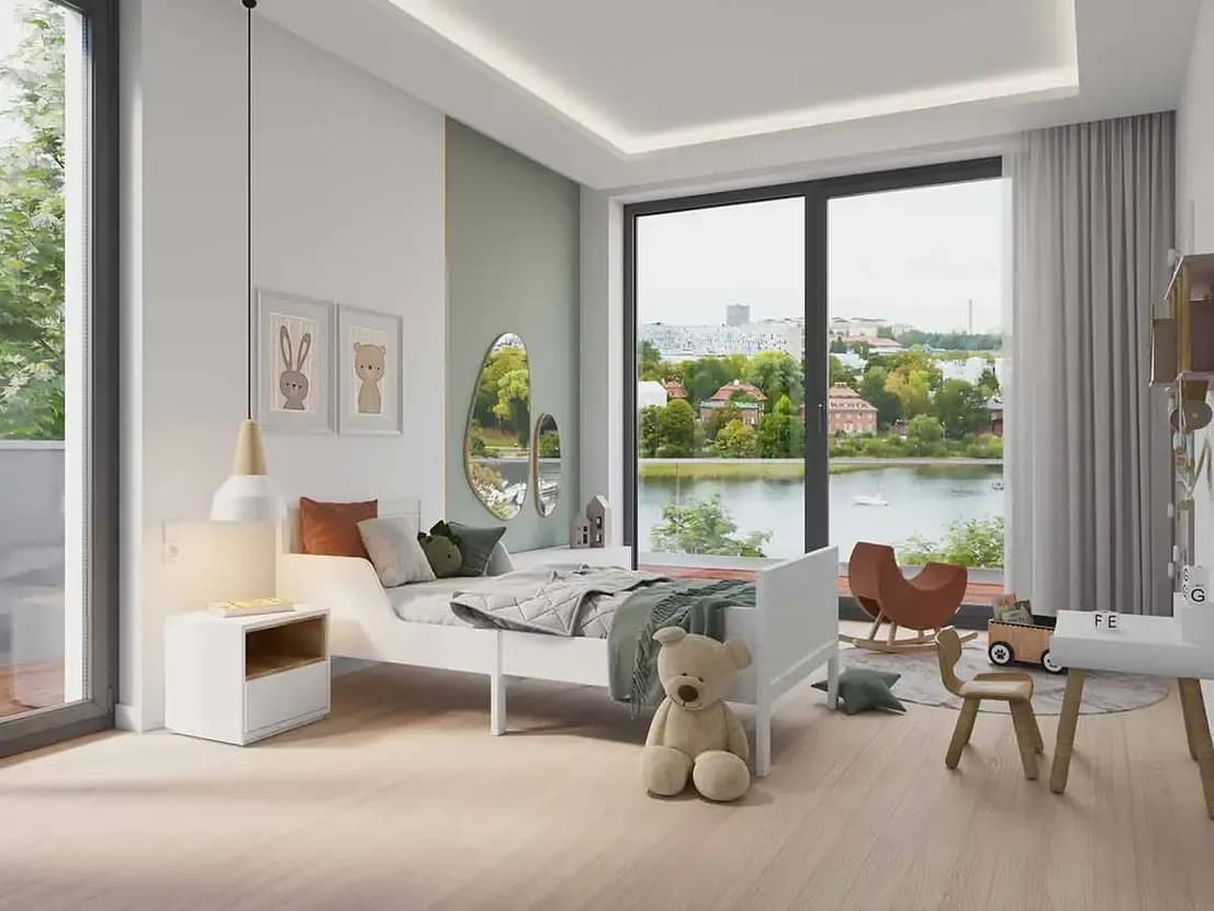 3-Zimmer-Erdgeschosswohnung mit Süd-Terrasse 3