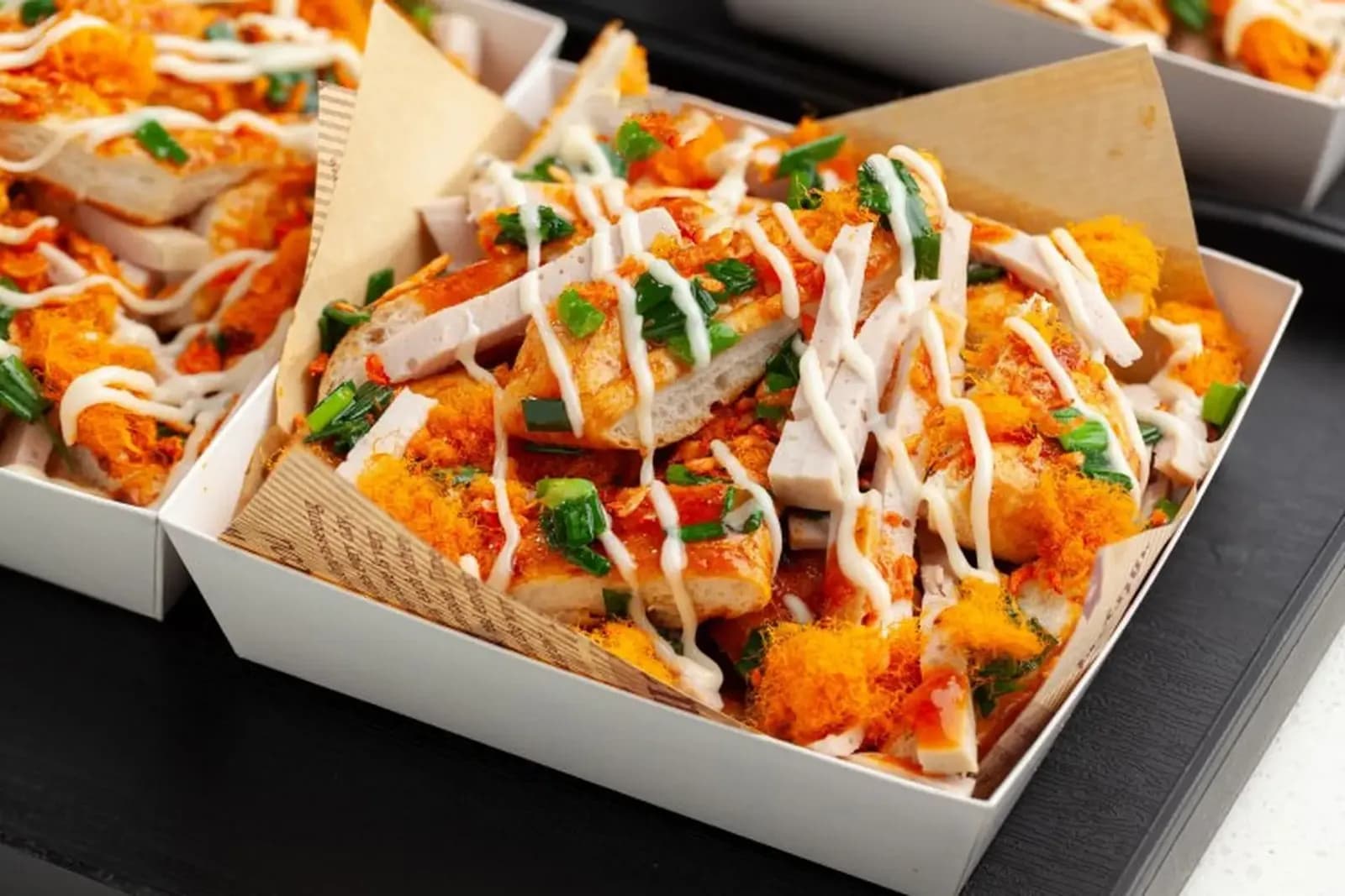 Bánh mì nướng muối ớt