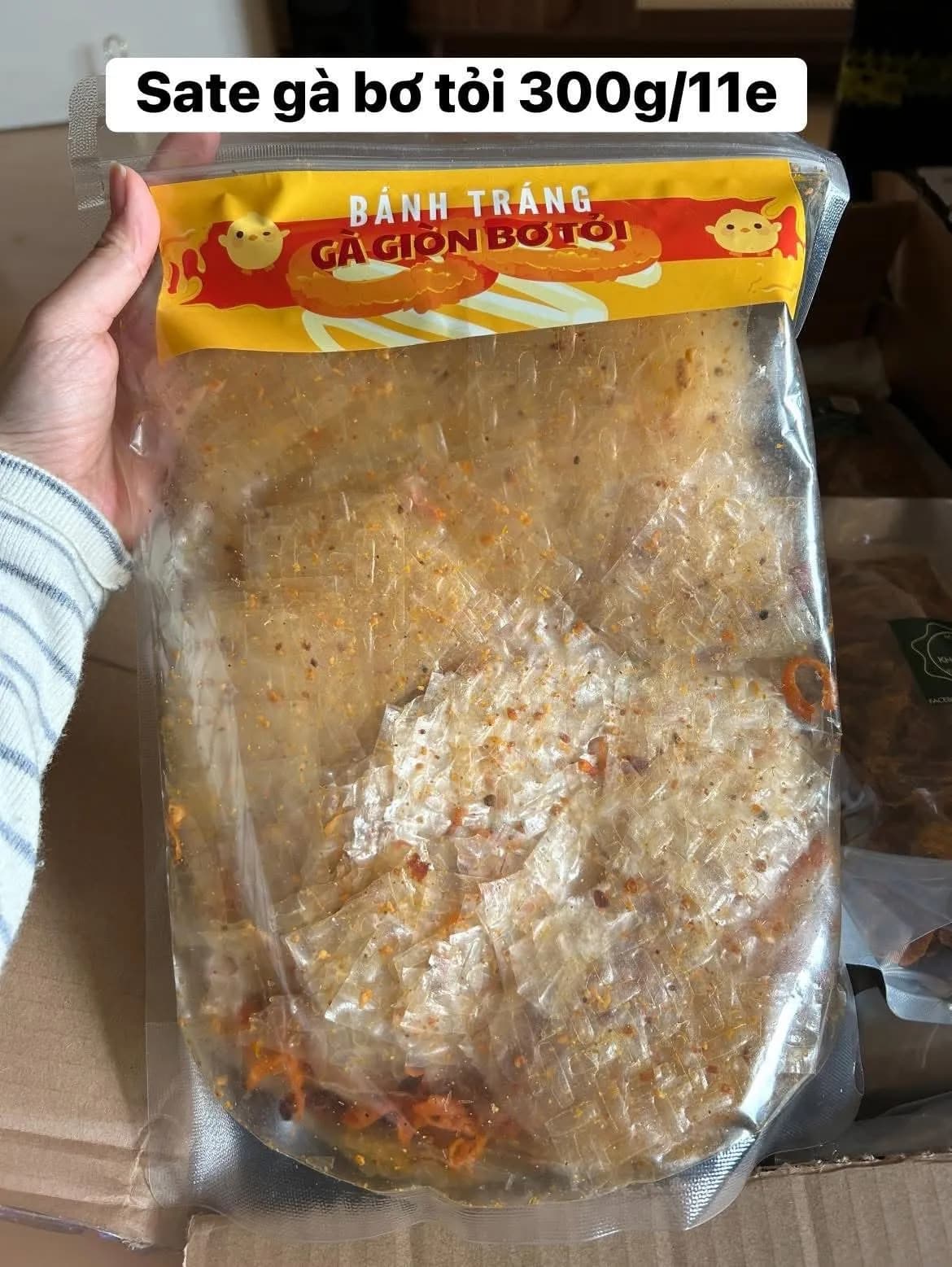 Sa tế gà bơ tỏi (300gr)
